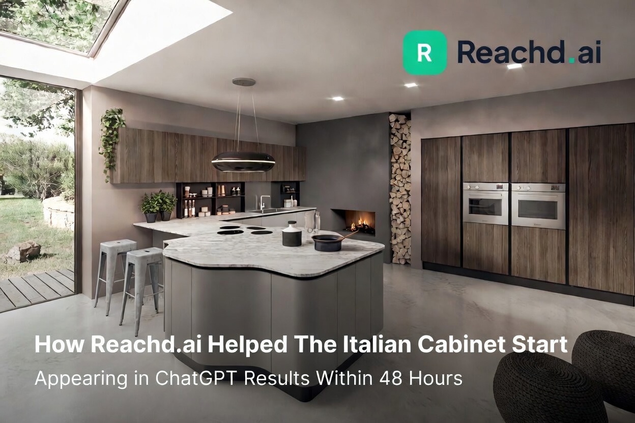 How Reachd.ai Helped The Italian Cabinet Start Appearing in ChatGPT Results Within 48 Hours